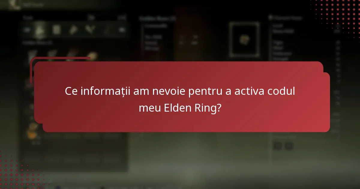 Cum pot confirma că activarea codului meu Elden Ring a fost un succes?
