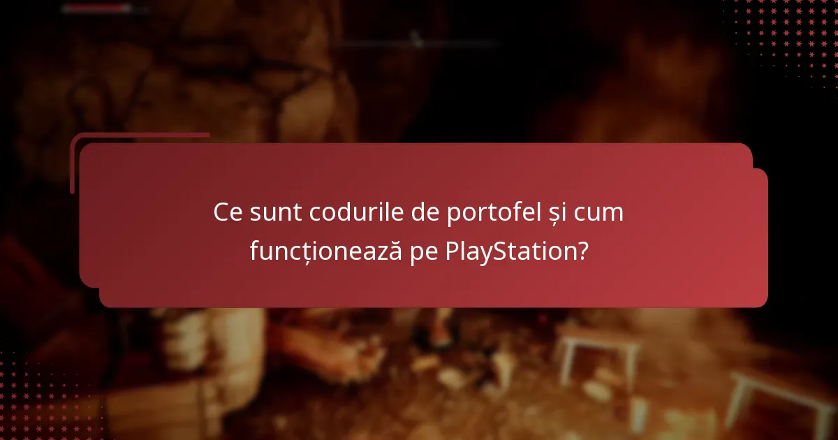 Ce sunt codurile de portofel și cum funcționează pe PlayStation?